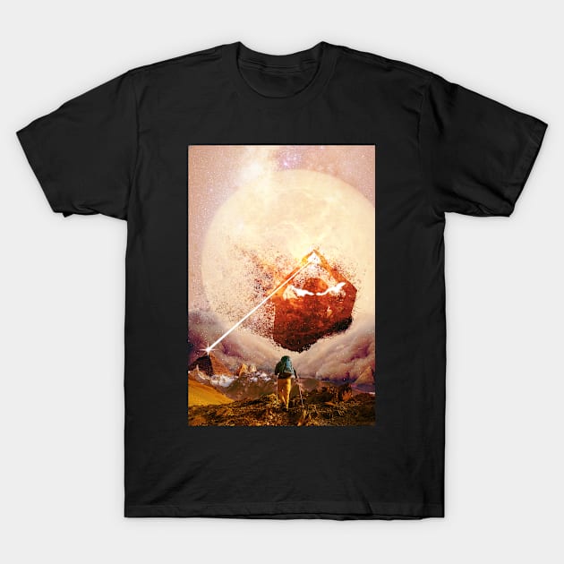 "When is Snows in the Desert, there is no Serenipity" T-Shirt by Frederick Holyfield Art Tees